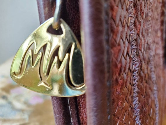MORRIS MOSKOWITZ Handbag, Vintage Leather Purse, … - image 2