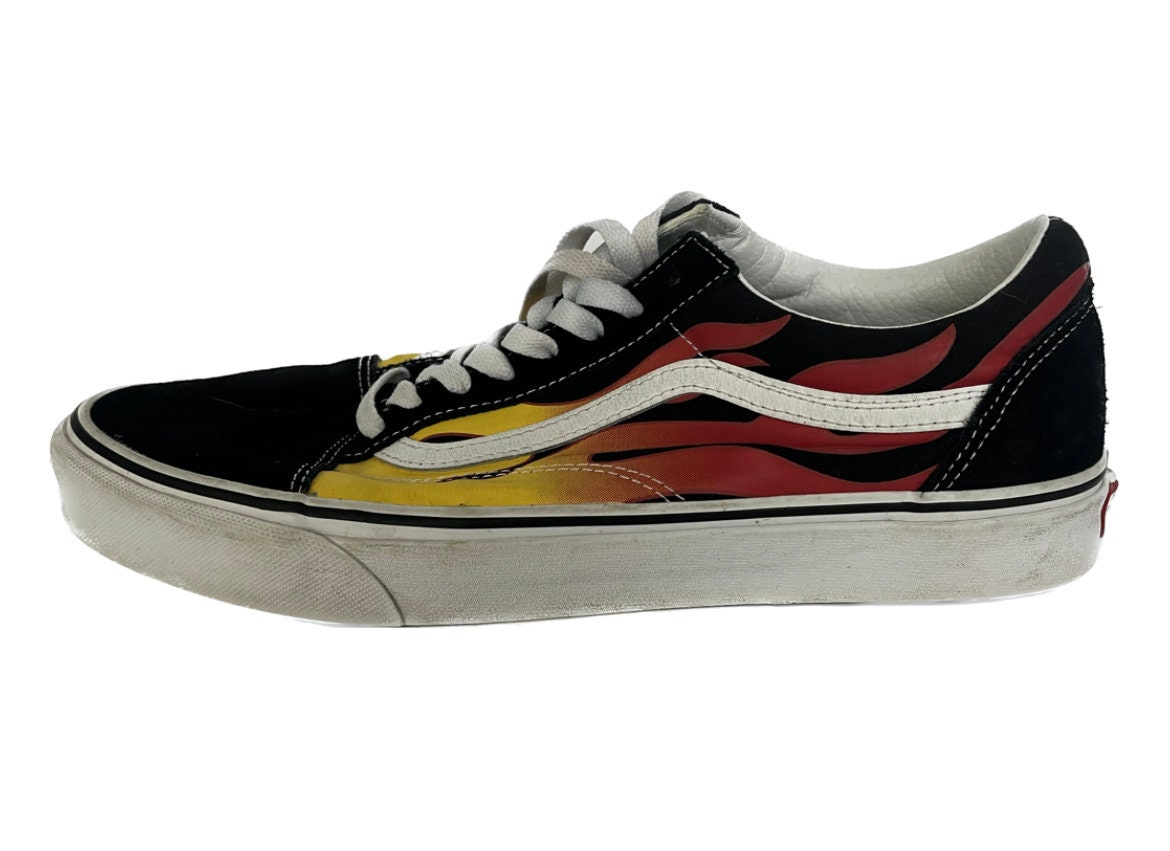 Flame vans red best sale