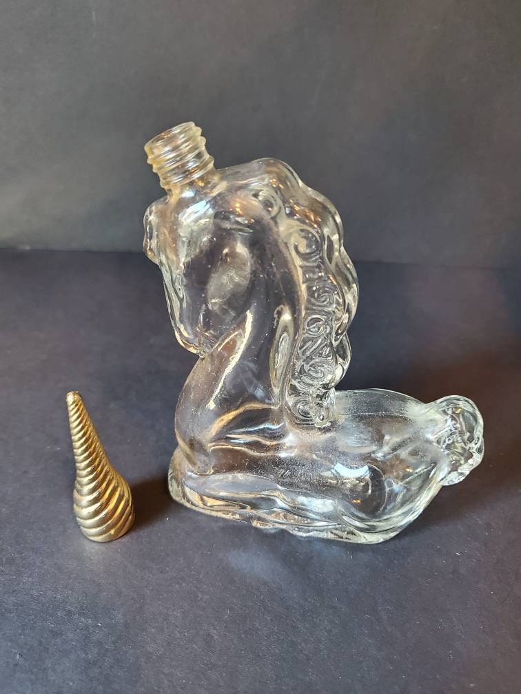 Avon Unicorn Perfume Bottle 1970's Etsy