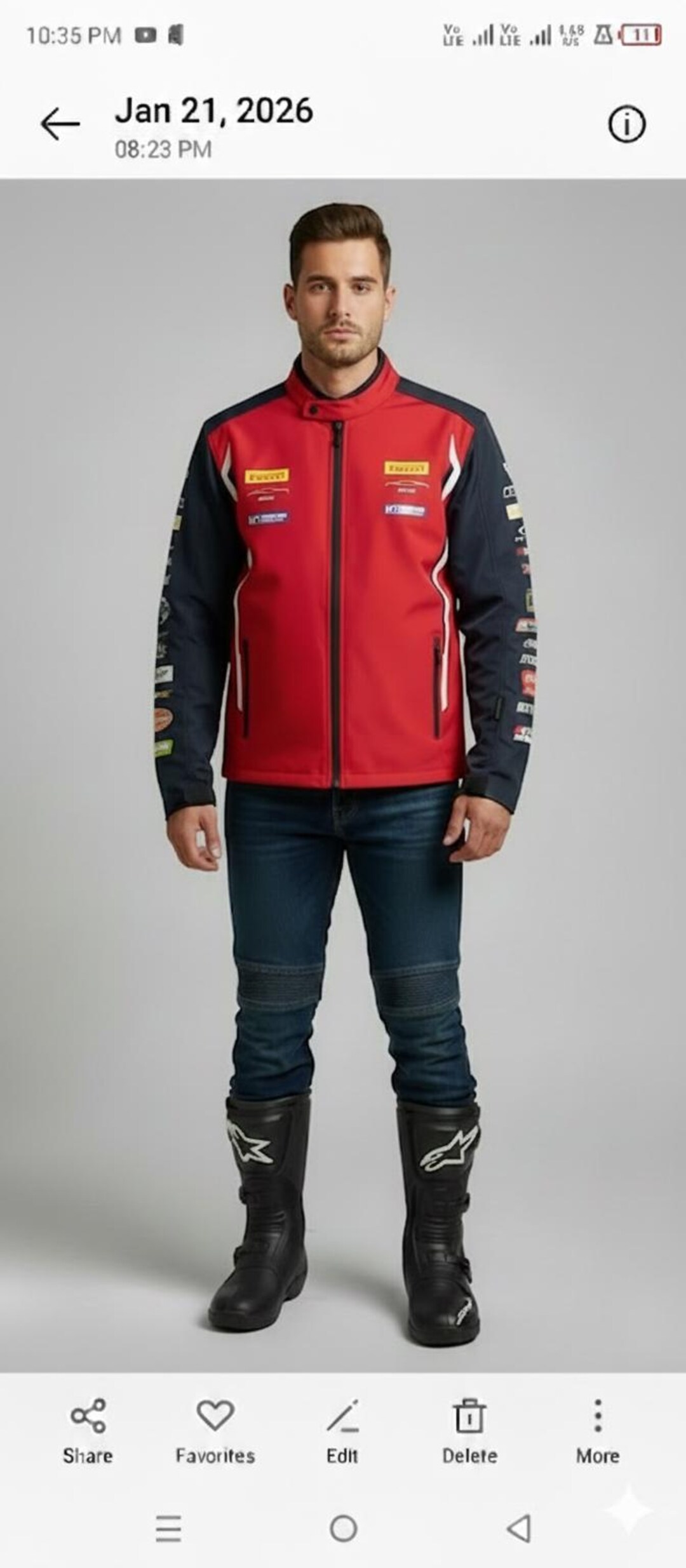Homme Red Racing Jacket Red Men Jacket | Custom Racing Jacket for Motorcycle & Go-kart ...