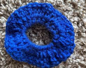 Soft crocheted Hair Scrunchie