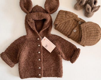 Abrigo de conejito bebé