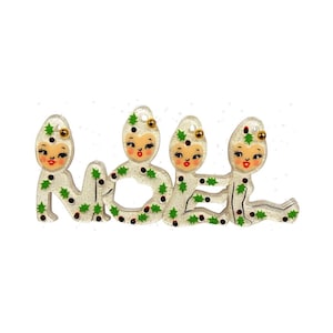 Playful Pixies NOEL Brooch by 50's Vintage Dame x Lipstick & Chrome image 6