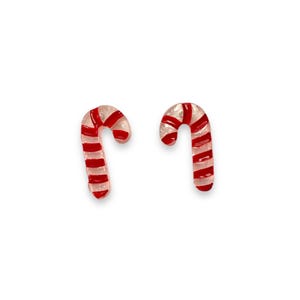 Boucles d'oreilles Itty-Bitty Candy Cane de Lipstick & Chrome