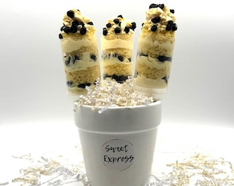 Lemon Blueberry Push Pop - Dozen