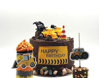 Construction Cake & Dessert Set