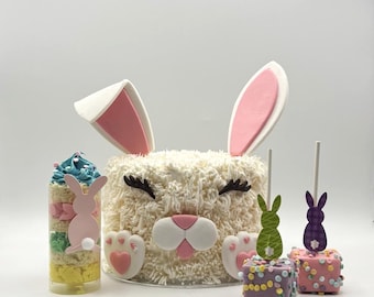 Easter Bunny Cake & Dessert Set