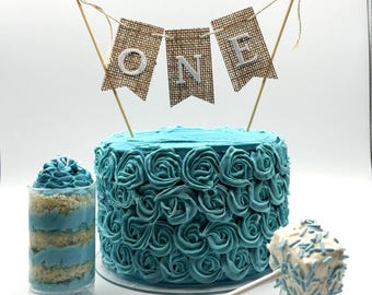 Blue Smash Cake & Dessert Set