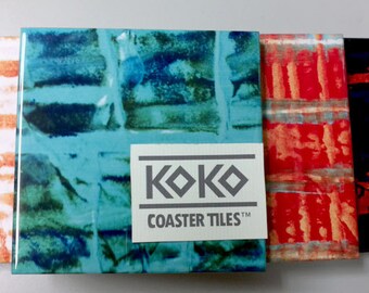 Koko Coaster Tiles Cortez Cove Pack