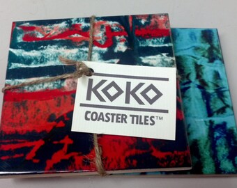 Koko Coaster Tiles 2-Combo - Bermuda Dream