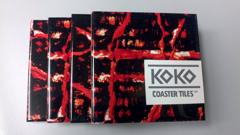 Koko Coaster Tile No 38 Four Matching Tiles