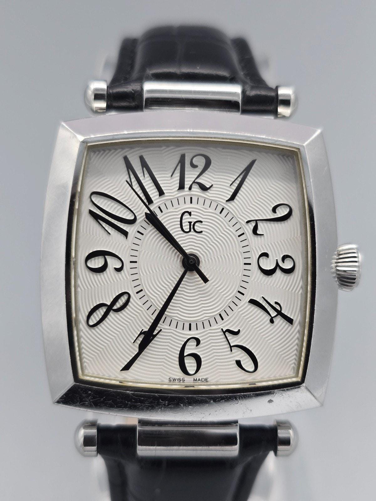 GUESS COLLECTION Unisex Quartz Watch GC 18500 Swiss Made 