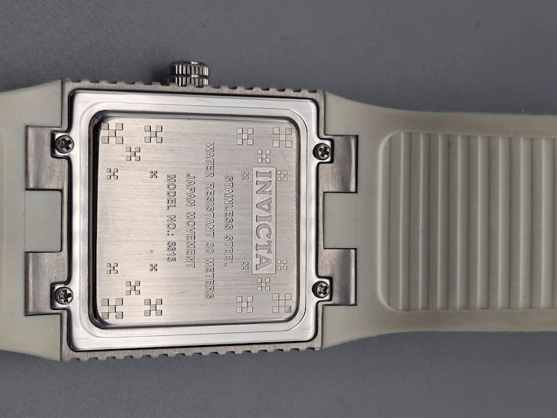 Mint INVICTA 5815 Adrenaline Quartz White Poly Stainless Steel Watch image 8