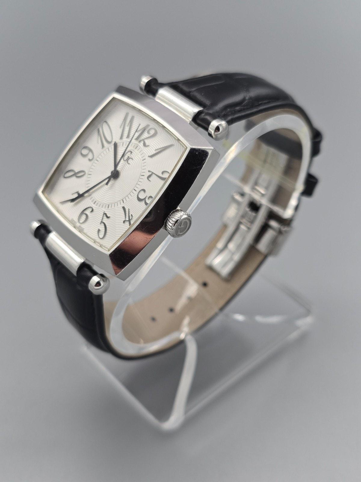 GC Guess Collection Genuine Leather Swiss Made Stainless Steel Watch Guess GC1000 Dress Watch for Women Quartz - Etsy main image 4