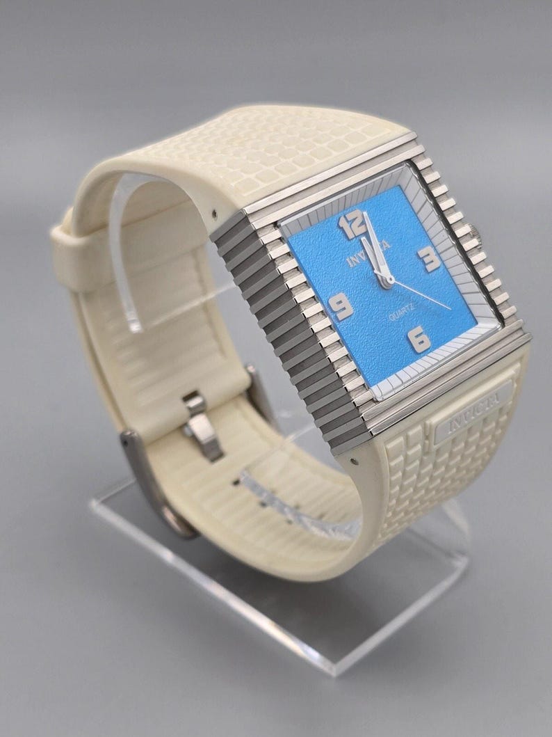 Mint INVICTA 5815 Adrenaline Quartz White Poly Stainless Steel Watch image 6
