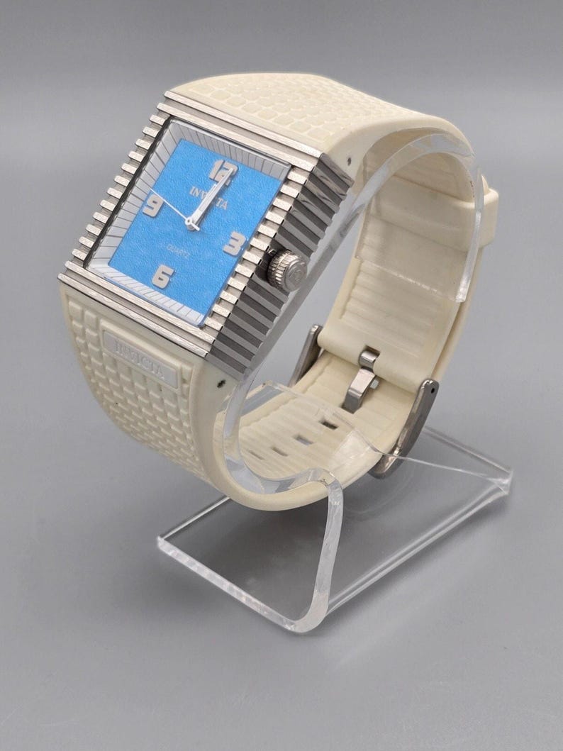 Mint INVICTA 5815 Adrenaline Quartz White Poly Stainless Steel Watch image 2