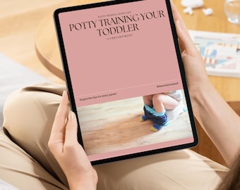 Potty Training Made Easy | Step-by-Step Toddler Toilet Training Guide for Parents | Printable Digital Download PDF