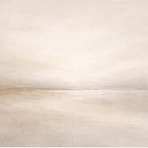 Still Waters Christian Wall Art,  Psalm 23,  Minimalist Modern Landscape Print, Abstract Painting Calm Horizon Scripture Art Samsung TV