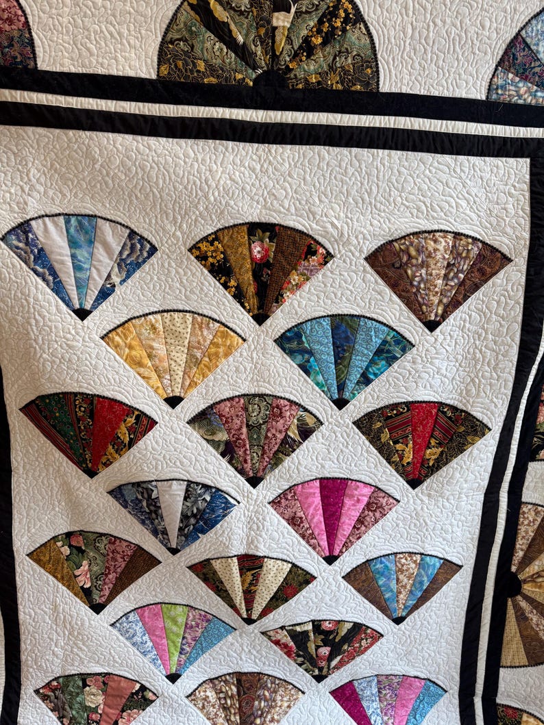 Grandmother’s Fan Quilt - Etsy