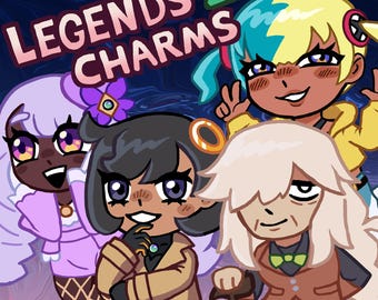 Legends ZA Charms // Canari, Jacinthe, AZ, Emma