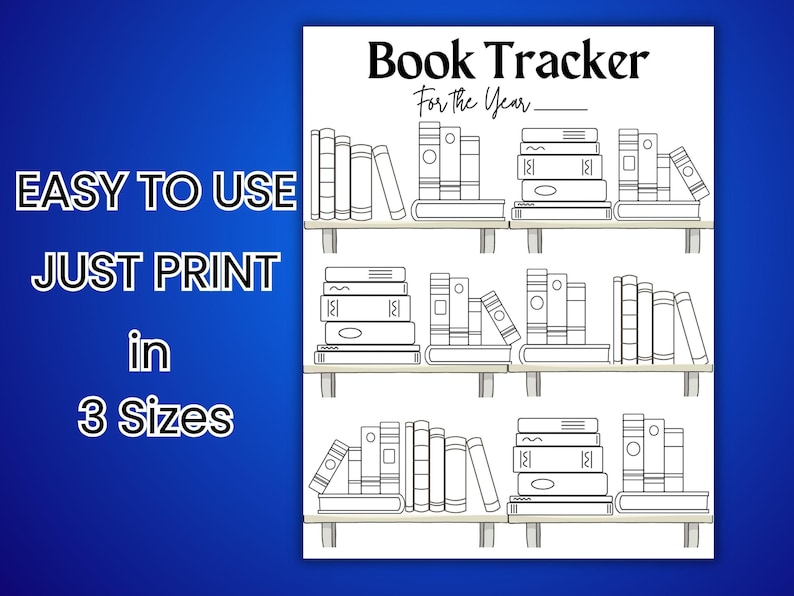 Printable Book Journal Bundle, Printable Book Tracker, Printable Reading Log, Book Reading Journal, Book Club Journal image 2