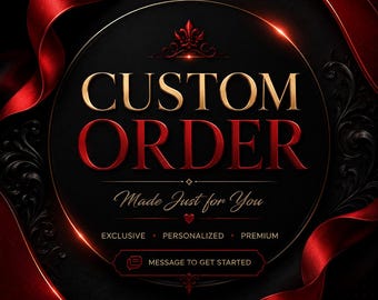 Custom Order Design, Personalized Canva Template Service, Exclusive Digital Creation, Premium Made-to-Request File