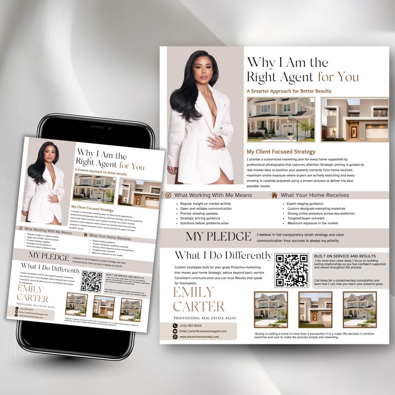Real Estate Listing & Buyer Presentation Bundle, Home Seller Guide ...
