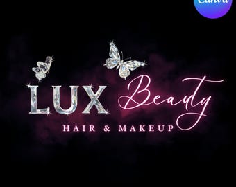 Hair Logo Designs Business Logo Beauty Hair Salon Logo Hairstylist Designer Hair Logo Beauty Salon Sign Logo Nail Tech Logo Hair Artist Lash