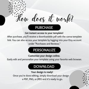 DJ Booking Flyer Template, Editable Event Promotion for Birthdays, Weddings, Club & Corporate Events, Canva Editable