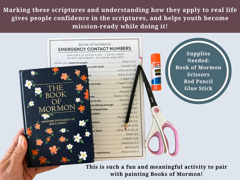 Book of Mormon Scripture Marking | LDS Printable | Scripture Study ...