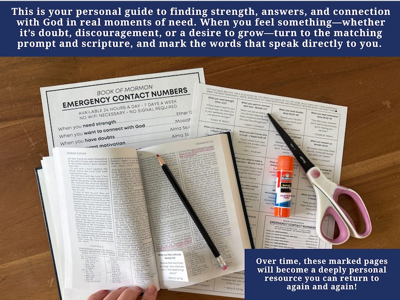 Book of Mormon Scripture Marking | LDS Printable | Scripture Study ...