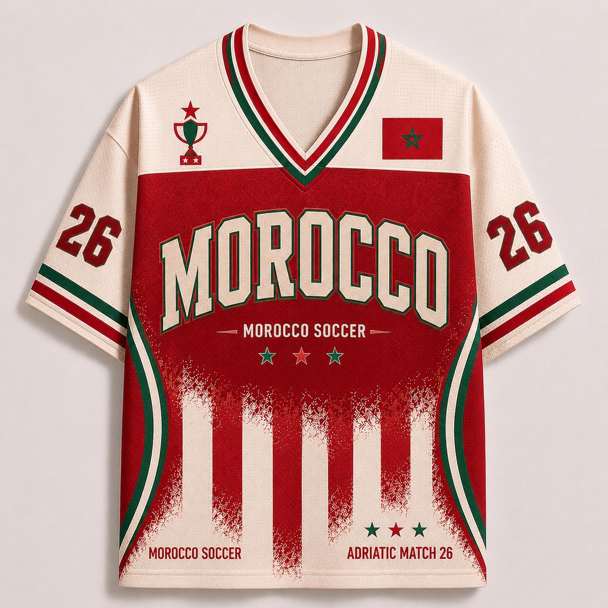 Morocco football jersey - Etsy 日本
