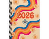 2026 Bullet Journal | Themed Monthly Planner & Tracker | Mood, Habit, Sleep, and Gratitude Journal | Cozy Yearly Journal for Self Care