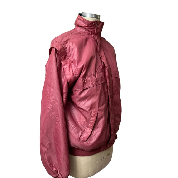 1980s Lacoste Club Tour Collection Mauve Jacket V… - image 4