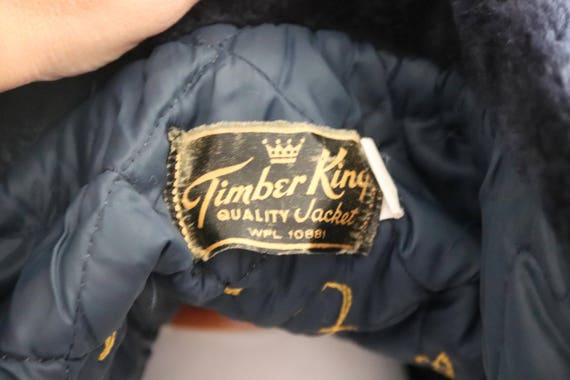 Timber King Nylon Airforce Bomber Jacket Patches Eagle