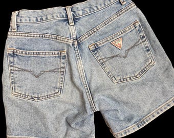 Vintage Guess Jean Shorts Denim Size 24 XS S