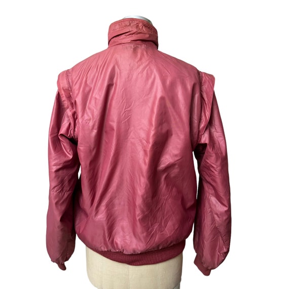 1980s Lacoste Club Tour Collection Mauve Jacket V… - image 5
