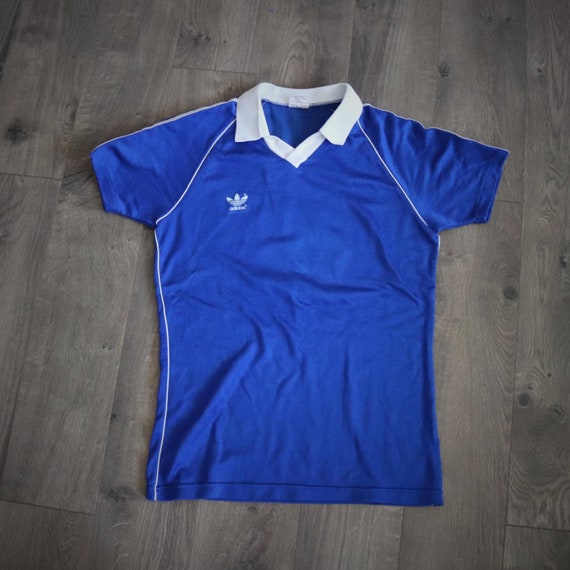 Vintage Adidas camisa atlética collared polo - Etsy España