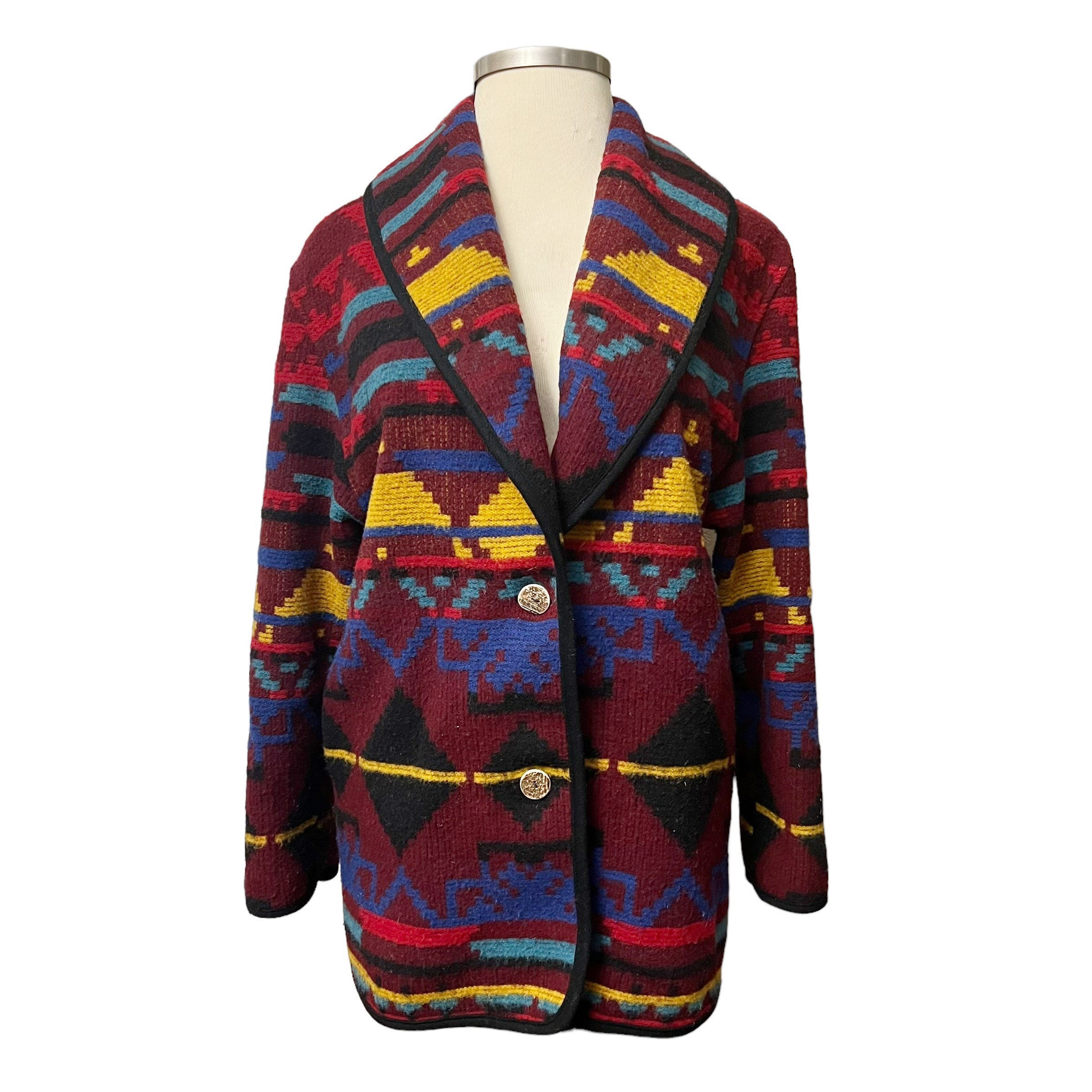 Womens blanket shop jacket