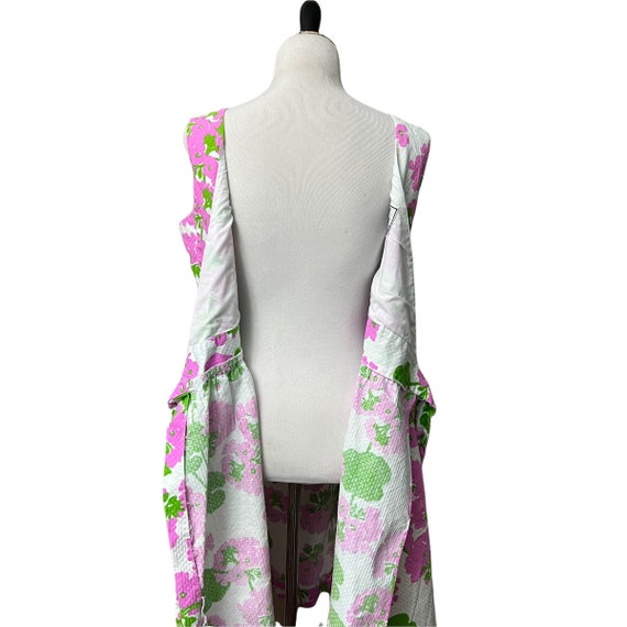 Malia Back Wrap Dress Hawaiian Floral Print Pocke… - image 7