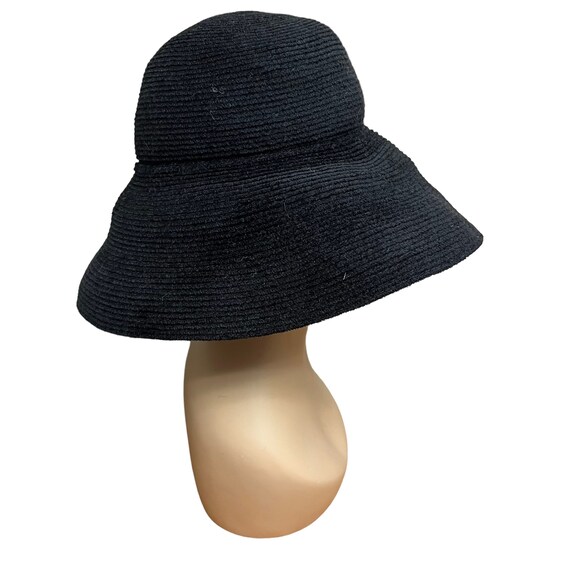 Eric Javits Chenille Wide Brim Sun Hat Water Repe… - image 3