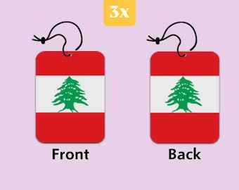 3x Libanon luftfräschare