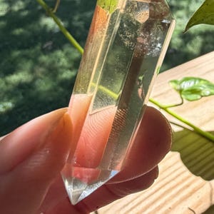 Smoky Citrine Double Terminated polished point-AAA Grade Brazil Citrine