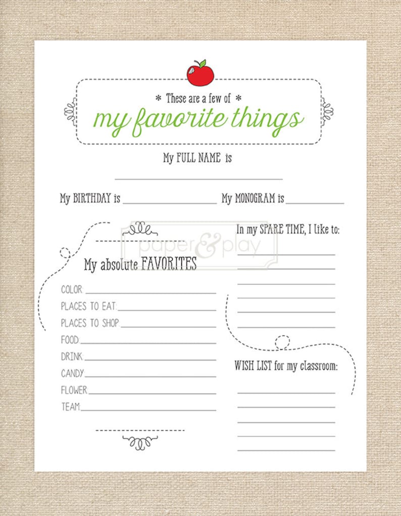 printable-teacher-favorite-things-questionnaire-etsy