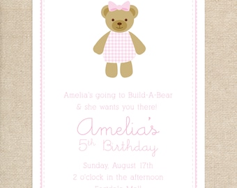 Build a Bear Printables - Etsy