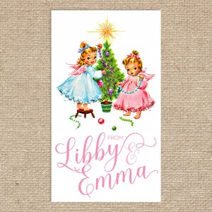 Digital Personalized Sibling Gift Tags