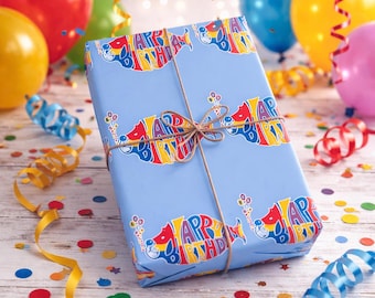 Phish Inspired Birthday Wrapping Paper