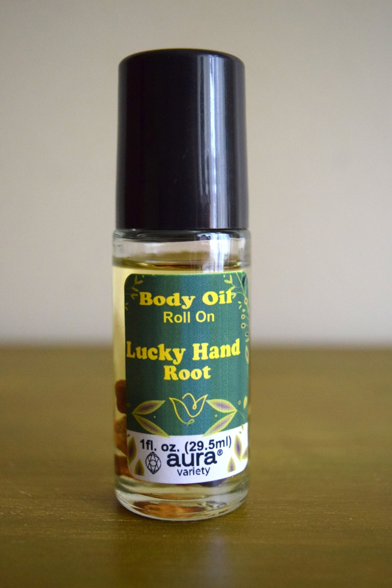 Right Place, Right Time Lucky Hand Root RollOn Perfume Body Oil Forest Magick, Gamblers luck, Chance, Abundance, Lucky Rabbits Foot image 4