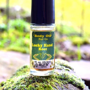 Right Place, Right Time Lucky Hand Root RollOn Perfume Body Oil Forest Magick, Gamblers luck, Chance, Abundance, Lucky Rabbits Foot image 5