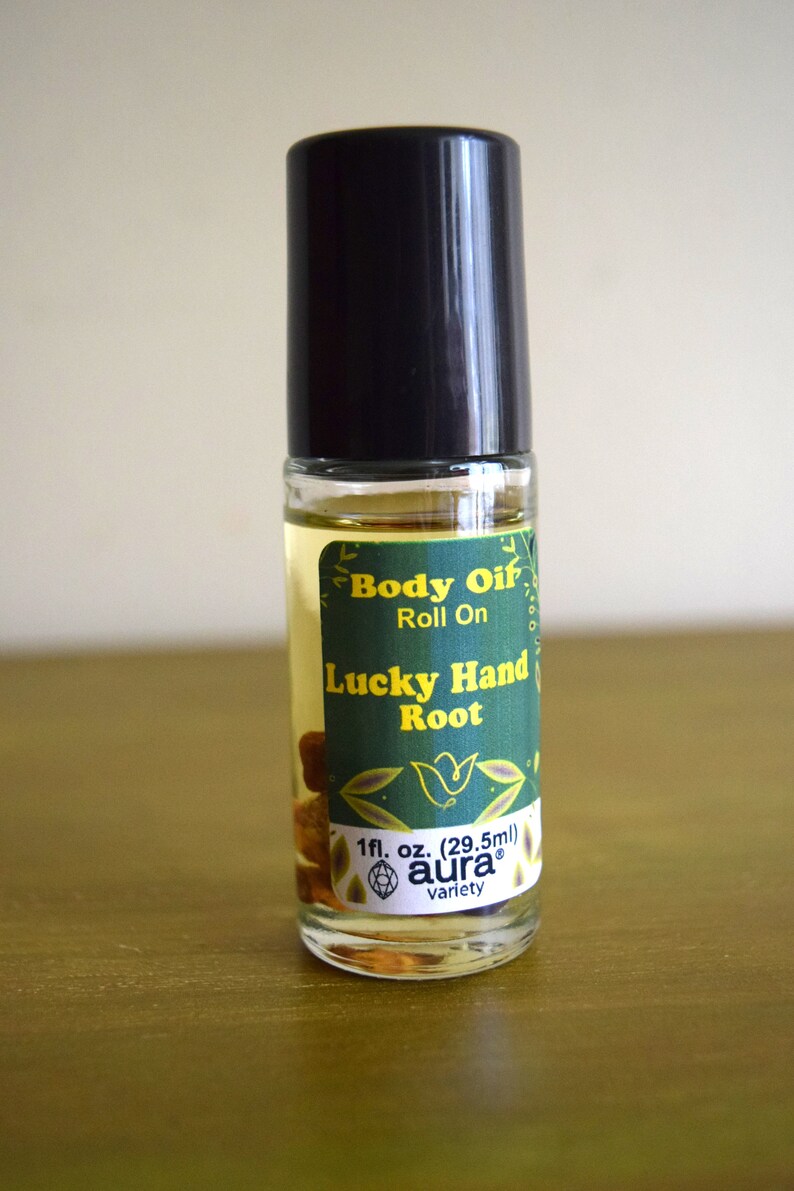 Right Place, Right Time Lucky Hand Root RollOn Perfume Body Oil Forest Magick, Gamblers luck, Chance, Abundance, Lucky Rabbits Foot image 7